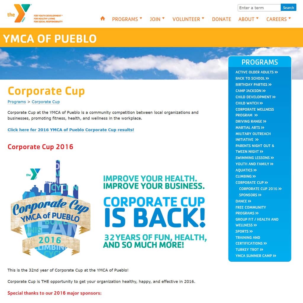 YMCA Pueblo Corporate Cup