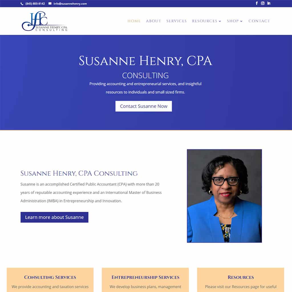 Susanne Henry, CPA Consulting