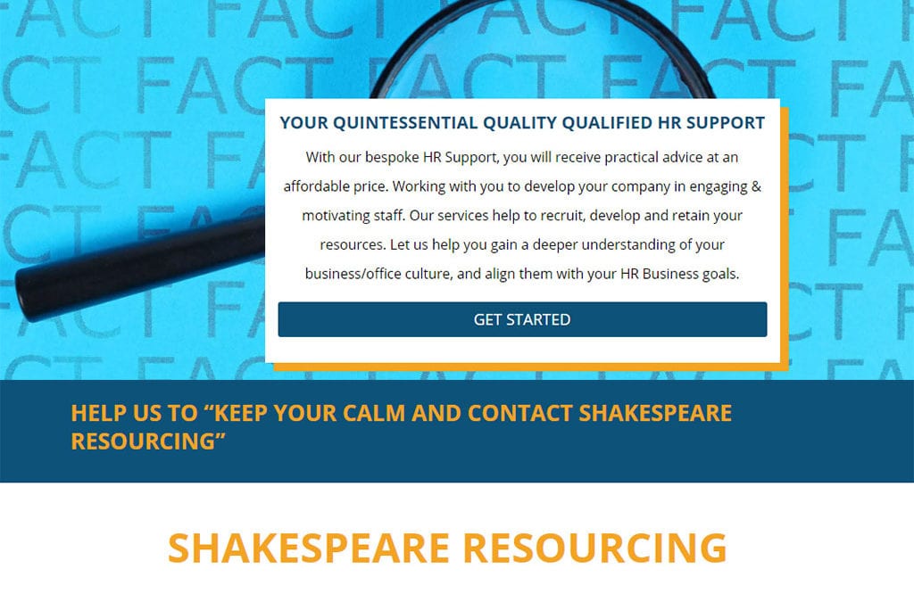 Shakespeare Resourcing