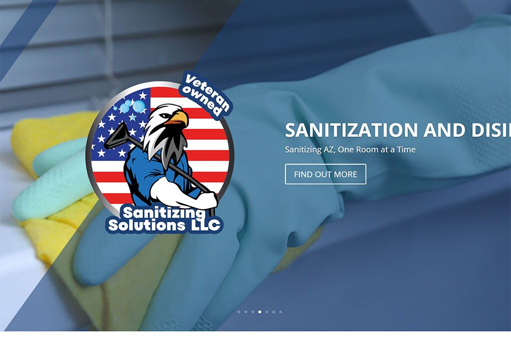 Sanitize Solutions Website Design